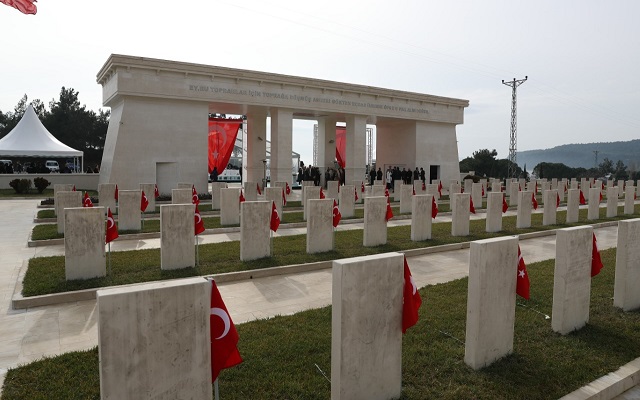 Akbaş Şehitliği’ne Resmi Açılış Yapıldı