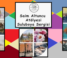 Saim Altuncu Atölyesi Sulu Boya Sergisi Açıldı