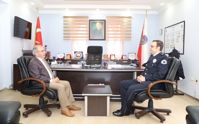 Başkan Özacar’ın Polis Haftası Ziyaretleri