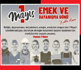 Başkan Özacar’ın “1 Mayıs” Mesajı