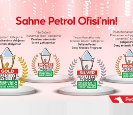 Petrol Ofisi, Stevie Awards’ta 4 ödül kazandı