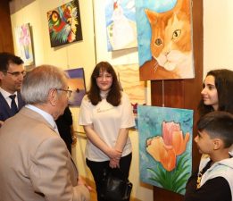 Anadolu Lisesi Resim Sergisi Açıldı