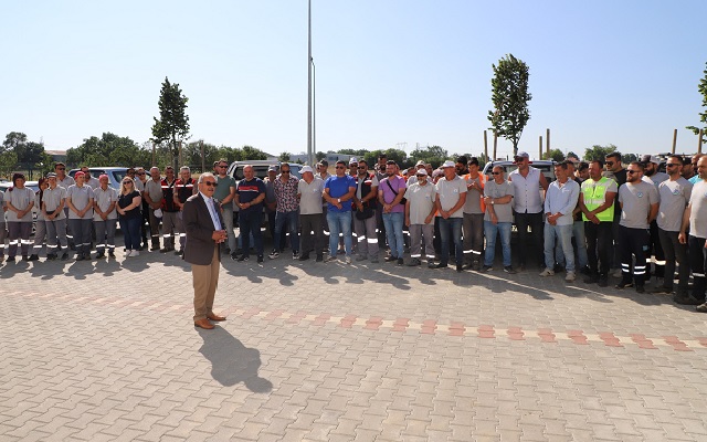 Gelibolu Belediyesi’nde Bayramlaşma