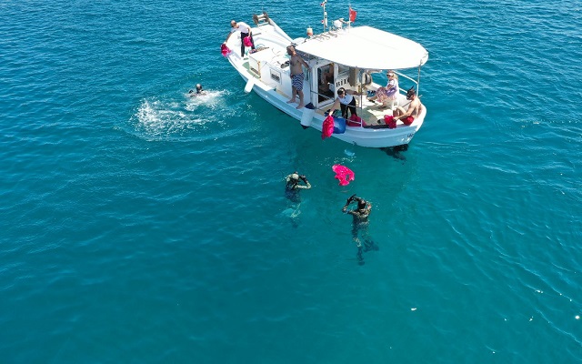 Bodrum’da Deniz Dibi Temizliği