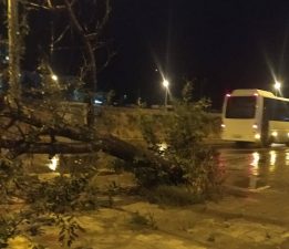 Edirne’yi Sağanak Yağmur Vurdu