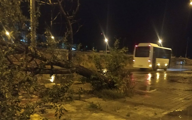 Edirne’yi Sağanak Yağmur Vurdu