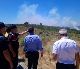 Çanakkale’de Yangın Alarmı