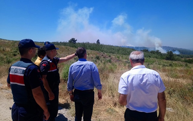 Çanakkale’de Yangın Alarmı