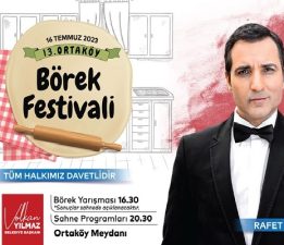 Börek Festivali 16 Temmuz’da