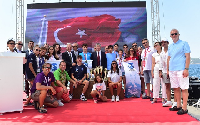 36. Çanakkale Boğazı Yüzme Yarışı Yapıldı