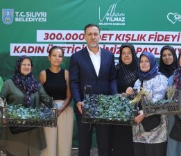 Kadın Üreticilere 300 Bin Fide Dağıtılıyor