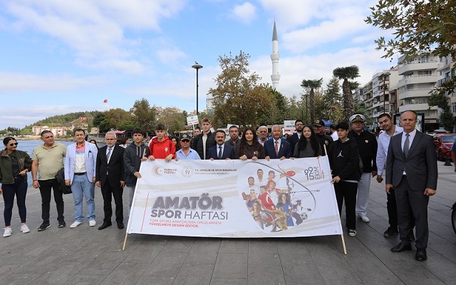 Amatör Spor Haftası Yürüyüşü Yapıldı