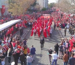 Çanakkale’de Cumhuriyet Bayramı Coşkusu Yaşandı