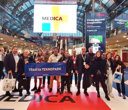 Trakya Teknopark Medica Dusseldorf Fuarında