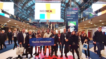 Trakya Teknopark Medica Dusseldorf Fuarında