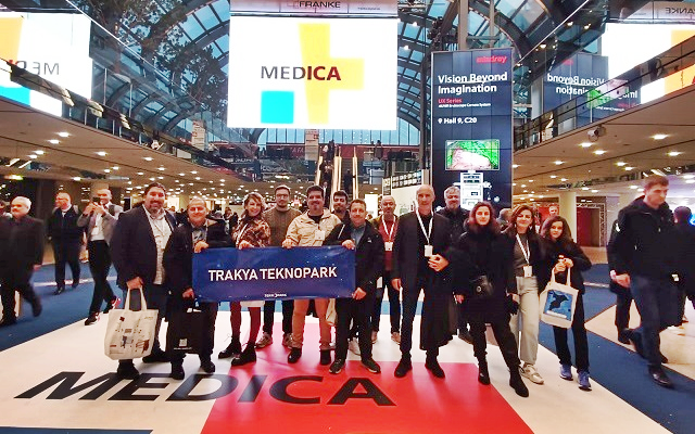 Trakya Teknopark Medica Dusseldorf Fuarında