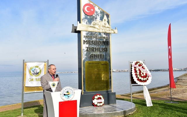 Çanakkale’de Mesudiye Zırhlısı Şehitleri Anıldı