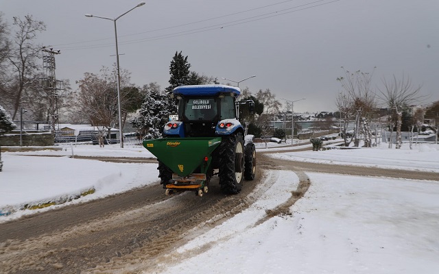 Gelibolu Belediyesinin Kar Mücadelesi