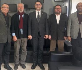 ÇOMÜ Rektörü Erenoğlu, İnternet ve Sosyal Medya Basın Mensupları Derneği’ni Ziyaret Etti