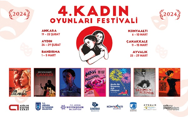 4. Kadın Oyunları Festival Programı Belirlendi