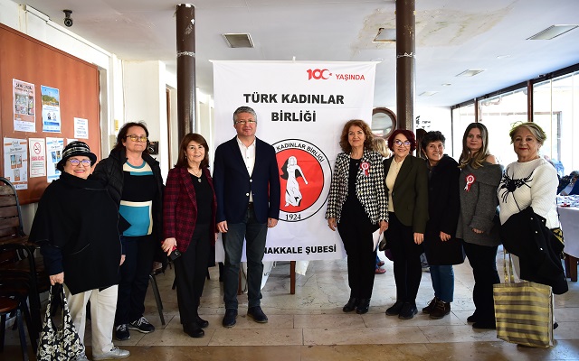 Çanakkale’de Kadınlar Birliği 100. Yıl Sergisi Açıldı