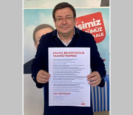 CHP’li Erkek, Halkçı Belediyecilik Taahhütnamesini İmzaladı