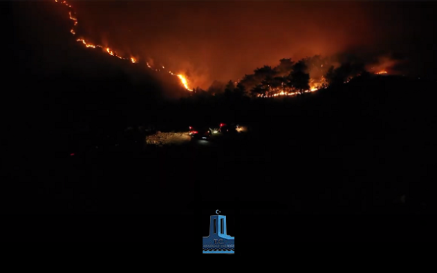 Çanakkale’ye Fırtına ve Orman Yangını Uyarısı