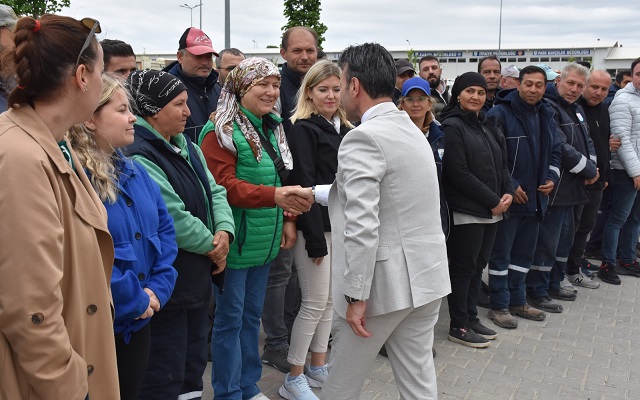 Başkan Soyuak İşçilerin Bayramını Kutladı