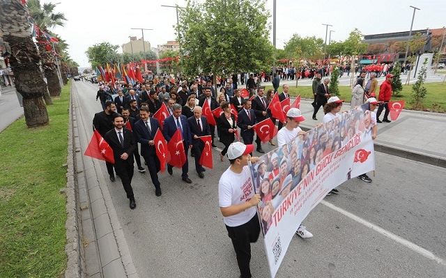 19 Mayıs Çanakkale’de Coşkuyla Kutlandı