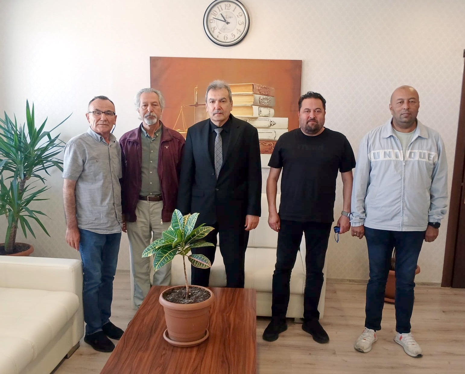 Gazetecilerden Başkan Doğan’a Ziyaret