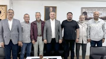 Gazeteciler Başkan Oruçoğlu’nu Ziyaret Etti