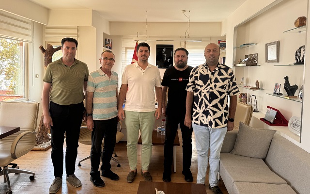 Gazeteciler Küçükkuyu Belediye Başkanı Gürel’i Ziyaret Etti