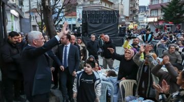 Müsavat Dervişoğlu Lapseki’de Vatandaşlarla Buluştu