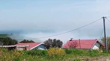 Gelibolu Karayokuş’taki Yangın Korkuttu