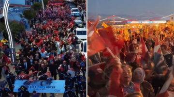 Gelibolu’da Coşku Dolu Fener Alayı