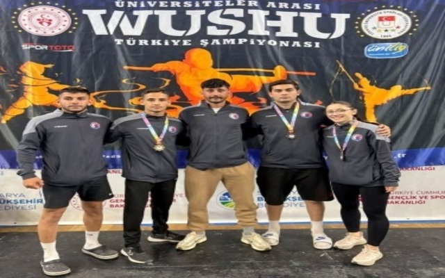 ÇOMÜ Wushu Takımı Şampiyon Çıkardı