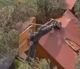 Çanakkale Bölgesinde Kaçak Yapılar Yıkılıyor