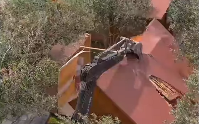 Çanakkale Bölgesinde Kaçak Yapılar Yıkılıyor
