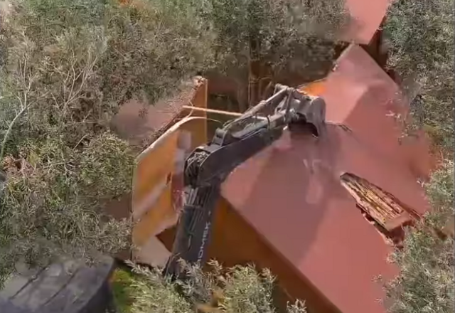 Çanakkale Bölgesinde Kaçak Yapılar Yıkılıyor