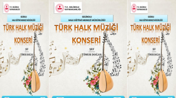Halk Eğitim Merkezi’nden Türk Halk Müziği Konseri