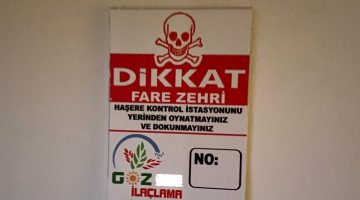 Öğrenci Yurdunda Fare Zehiri Uyarısı