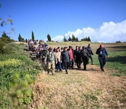 Zıhındere’de “4.Şehitlere Saygı Yürüyüşü” Yapıldı