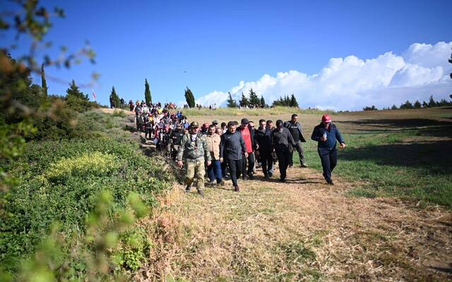 Zıhındere’de “4.Şehitlere Saygı Yürüyüşü” Yapıldı