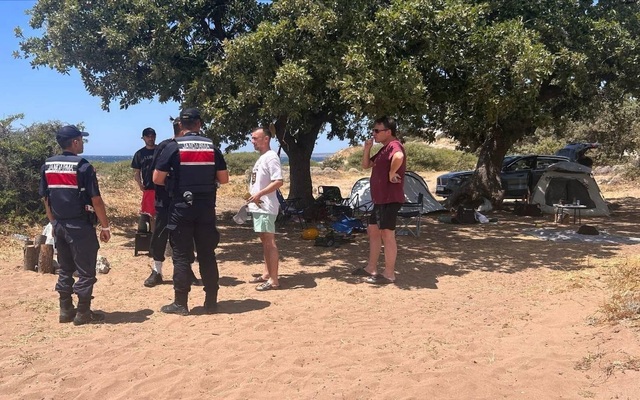 Çanakkale’de Orman Yangınlarına Jandarmalı Denetim