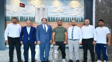 Kırkpınar Finalistinden ÇOMÜ’ye Ziyaret