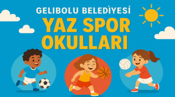 Gelibolu’da Yaz Spor Okulları Başladı
