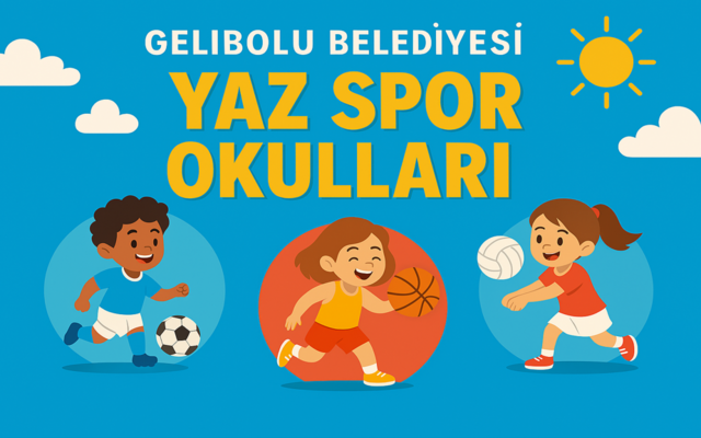 Gelibolu’da Yaz Spor Okulları Başladı