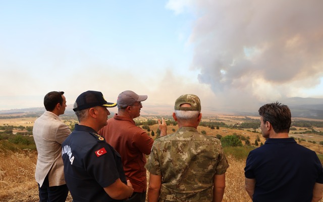 Şarköy’de Başlayan Yangın Kontrol Altına Alındı