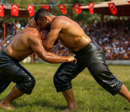 Tarihi Çardak Yağlı Pehlivan Güreşleri Başlıyor