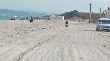 Gelibolu Eğritaş Sahili Çöle Döndü